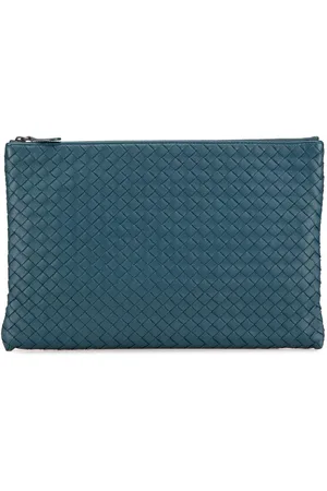 Bottega Veneta Bolsa de mano Large Nappa Intrecciato Flat Zip Biletto Pouch 2000-2023