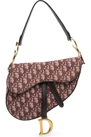Dior Bolsa de hombro Medium Oblique Saddle 2018