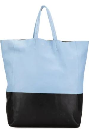 Céline Tote Bicolor Leather Vertical Cabas 2013