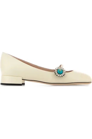 VALENTINO GARAVANI Flats con detalles de cristal