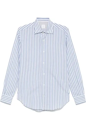 ELEVENTY Camisa con rayas estampadas