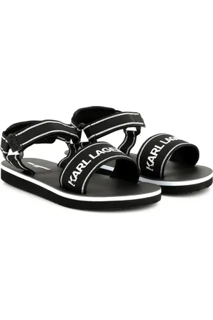 Karl Lagerfeld Sandalias con logo estampado