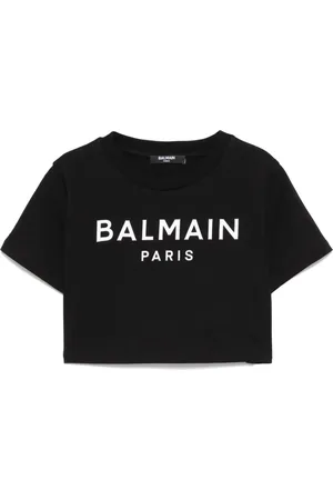 Balmain Playera con aplique del logo