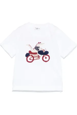 Il gufo Playera estampada