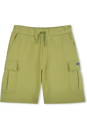 Kenzo Shorts cargo con logo bordado