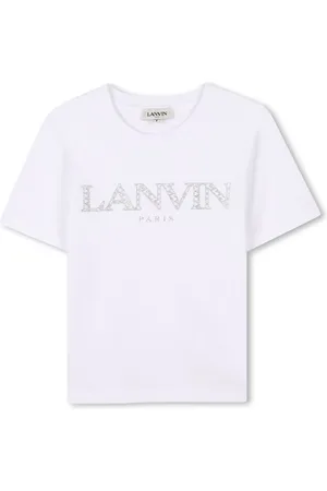 Lanvin Playera con logo estampado