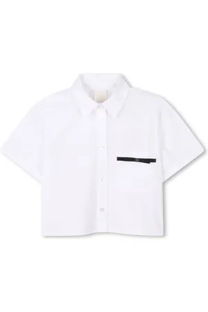 Givenchy Camisa con placa del logo