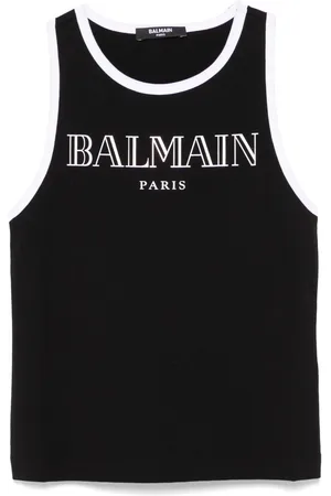 Balmain Camiseta con logo estampado