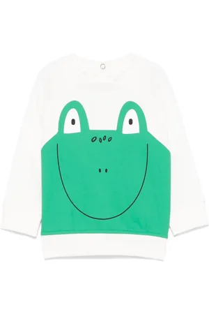 Stella McCartney Sudadera con ranas estampadas