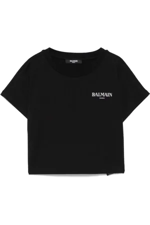 Balmain Playera con logo estampado