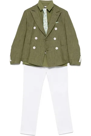 COLORICHIARI Traje de lino