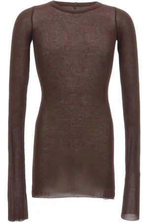 Rick Owens Playera de canalé
