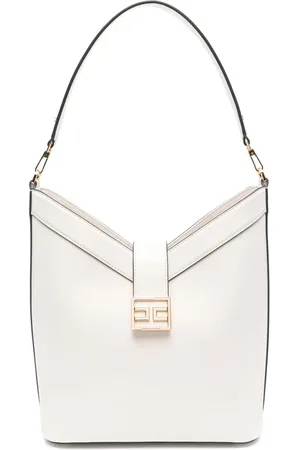 Elisabetta Franchi Bolsa de hombro con hebilla del logo