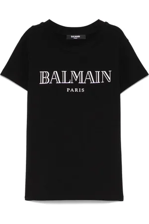 Balmain Playera con logo estampado