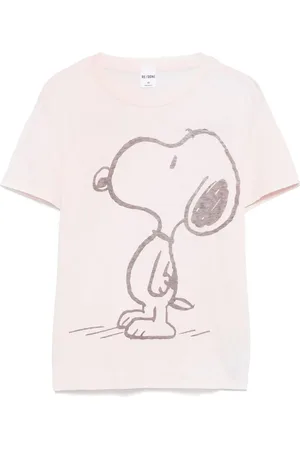 RE/DONE Playera Snoopy de x Peanuts