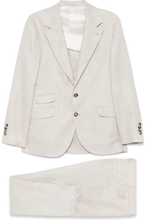 Brunello Cucinelli Traje con botones