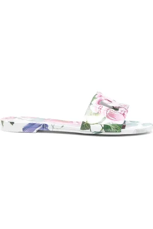 Dolce & Gabbana Flip flops con estampado floral