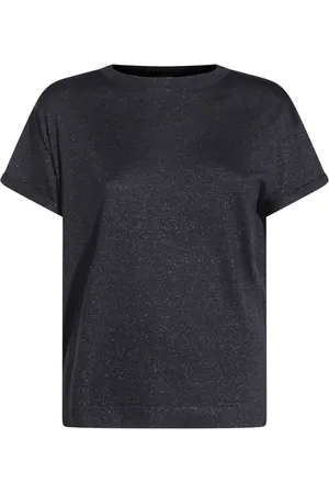 Brunello Cucinelli Playera con glitter