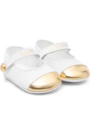 Balmain Zapatos de bebé con agujetas