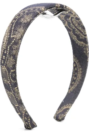 Etro Diadema con motivo de cachemira