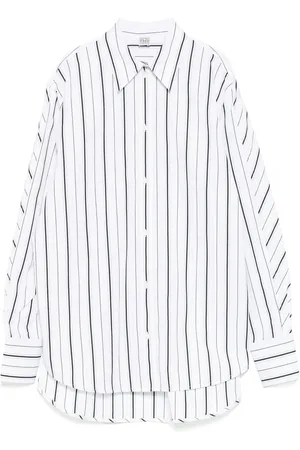 Totême Camisa con rayas estampadas