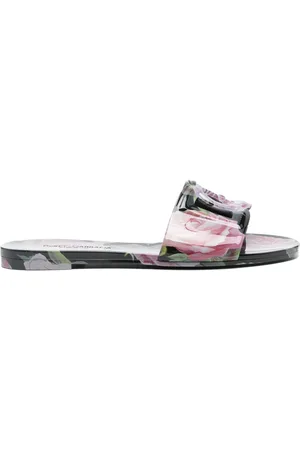 Dolce & Gabbana Flip flops con estampado floral