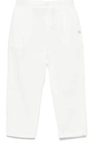 DOUUOD KIDS Pantalones con logo estampado
