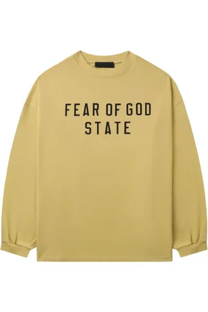 FEAR OF GOD Playera con logo estampado