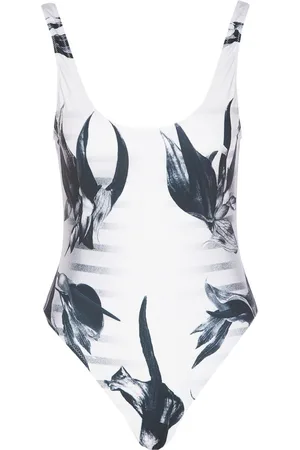 Jean Paul Gaultier Traje de baño con estampado gráfico