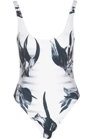 Jean Paul Gaultier Traje de baño con estampado gráfico