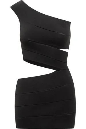 Dsquared2 Vestido corto con diseño vendado