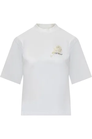 OFF-WHITE Playera con motivo Roses Arrows