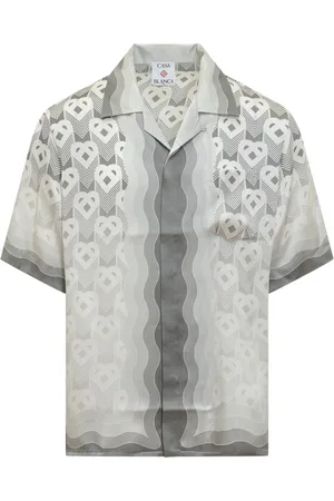 Casablanca Camisa con monograma estampado
