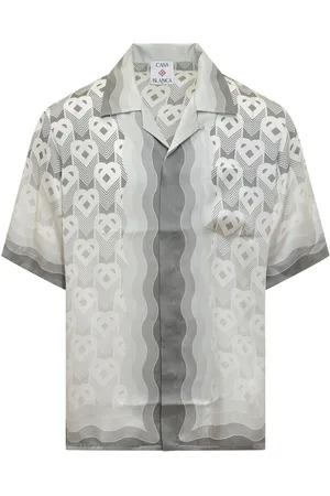 Casablanca Camisa con monograma estampado