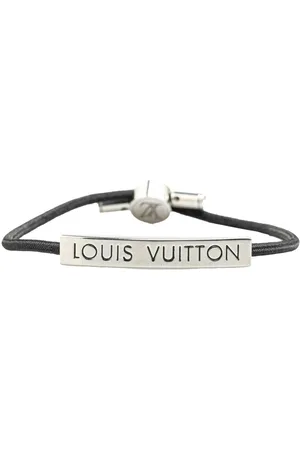 LOUIS VUITTON Pulsera Stainless Steel and Nylon LV Space Bracelet 2022