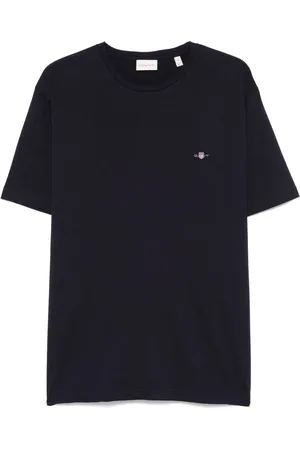 GANT Playera manga corta y motivo de escudo