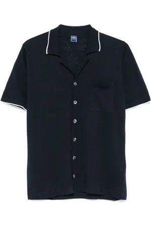 FEDELI Camisa con ribete en contraste