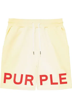 Purple Brand Shorts deportivos con logo estampado