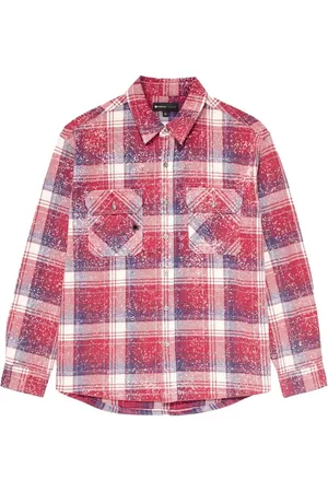 Purple Brand Camisa con estampado Splatter