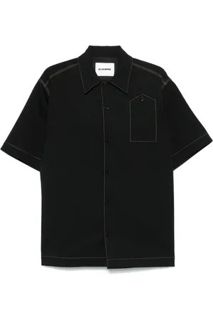 Jil Sander Camisa estilo gabardina