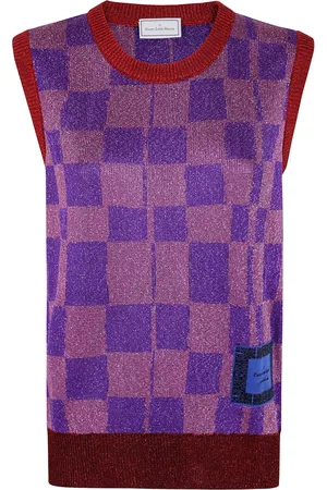 PIERRE-LOUIS MASCIA Top con motivo en jacquard