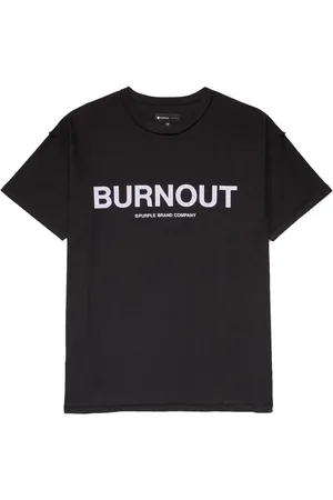 Purple Brand Playera con logo estampado