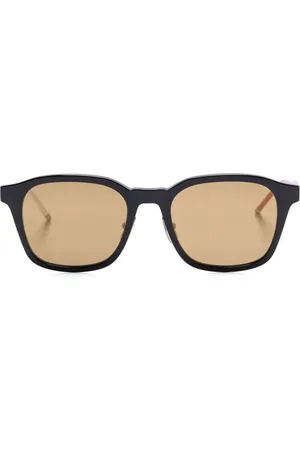 Thom Browne Lentes de sol con armazón cuadrada