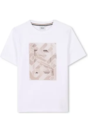 HUGO BOSS Playera con ilustración estampada