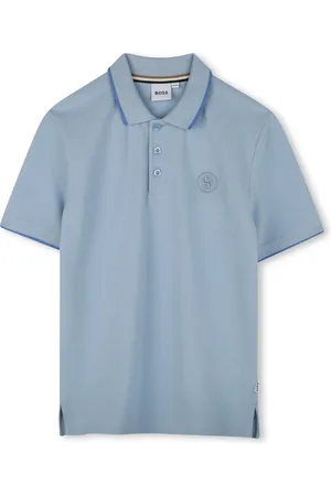 HUGO BOSS Playera tipo polo con logo bordado