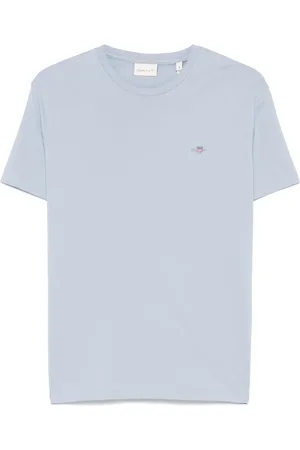 GANT Playera manga corta y motivo de escudo