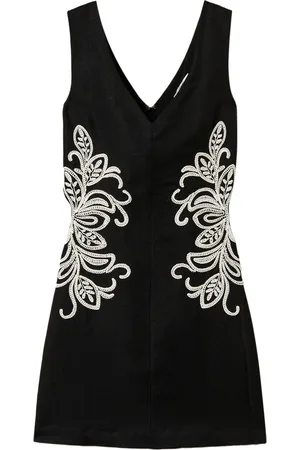 Twin-Set Vestido corto bordado