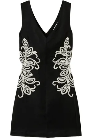Twin-Set Vestido corto bordado