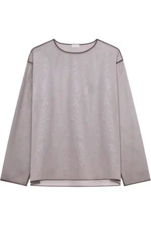 DRIES VAN NOTEN Playera con cuello redondo