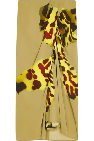 DRIES VAN NOTEN Falda drapeada